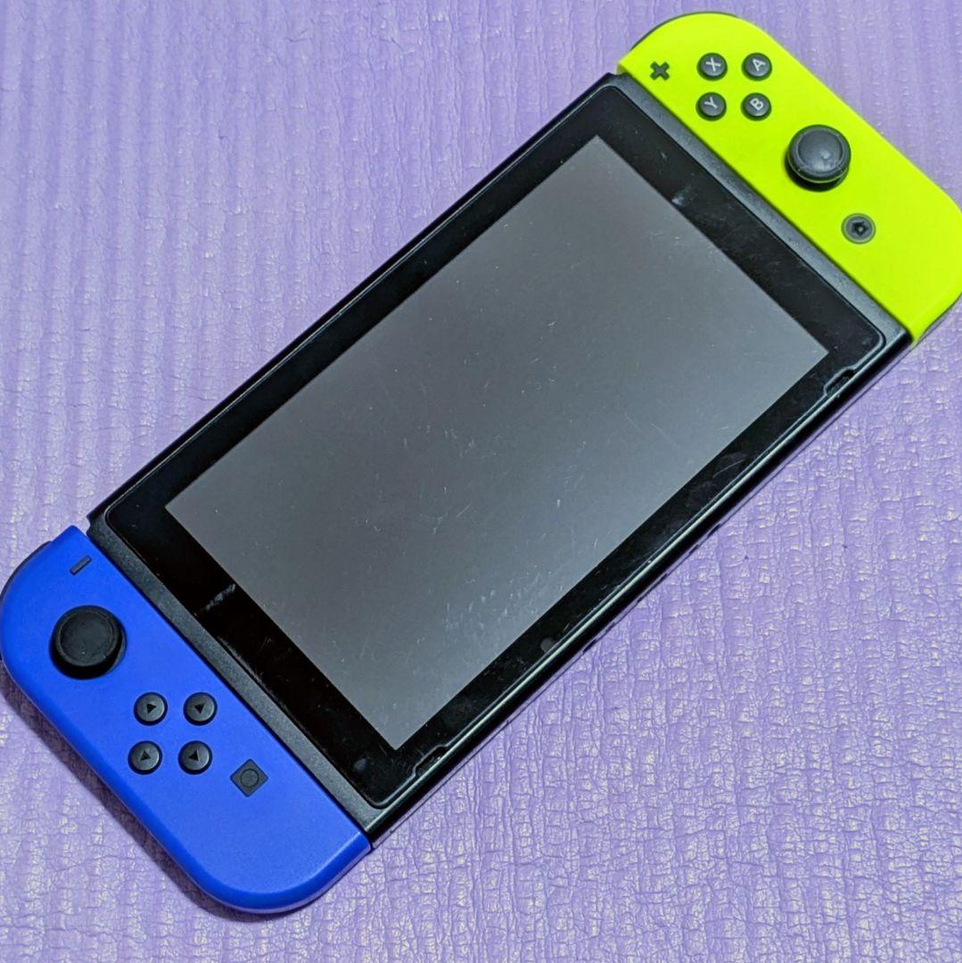 バッテリー新品　ニンテンドースイッチ 本体 32Gカードなどおまけ多数