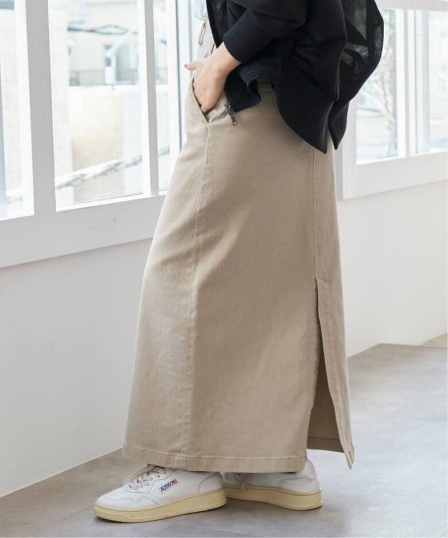 新品同様　Spick and Span ストレッチウォッシュスカート