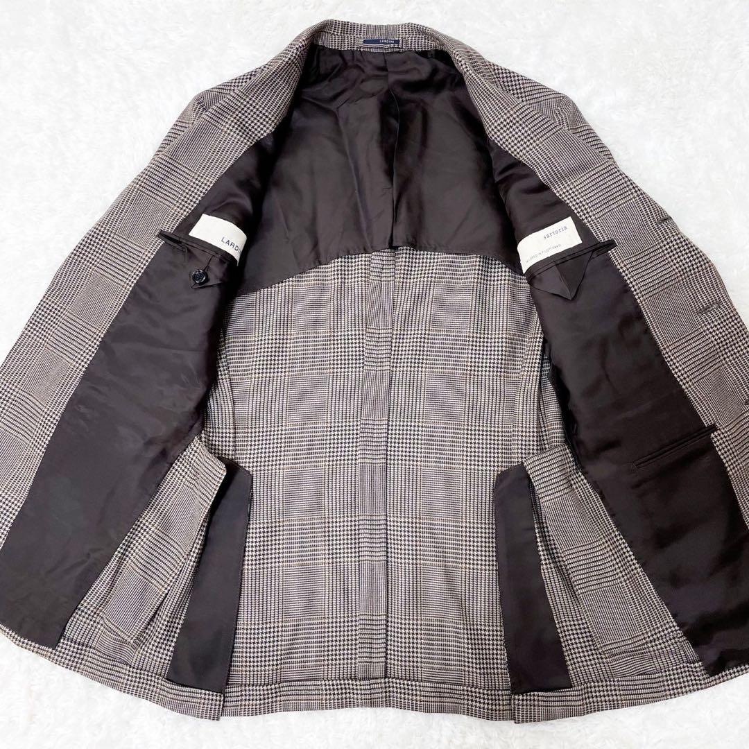 未使用級 LARDINI ラルディーニ 最高級サルトリアライン セットアップ