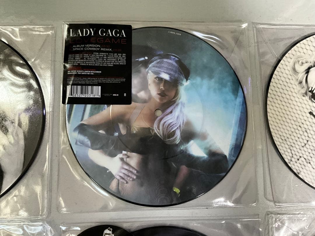 希少⭐️LADY GAGA⭐️レディーガガ⭐️ピクチャーレコード⭐️6枚セット