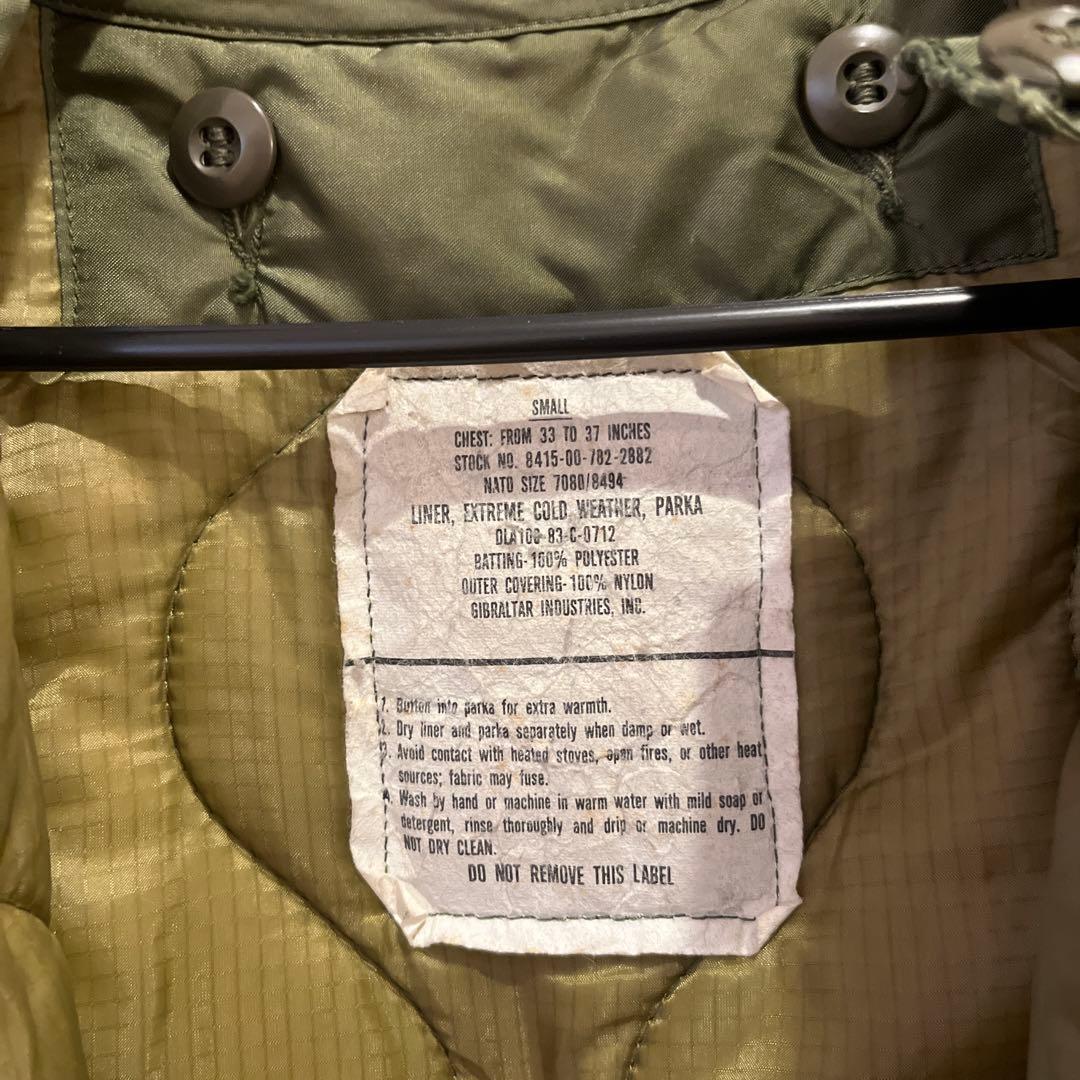 【Masa】実物 US.ARMY M-65 フィッシュテールパーカー