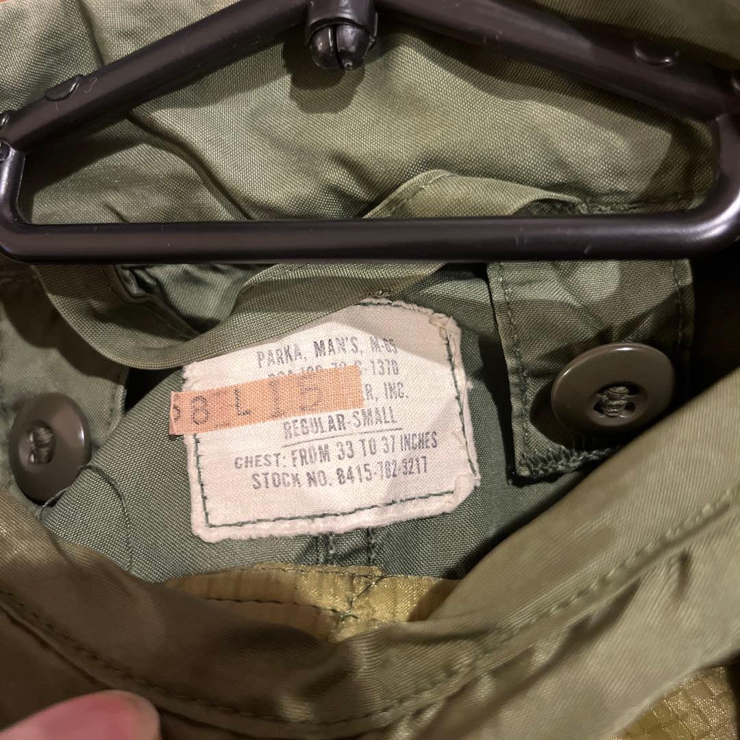 【Masa】実物 US.ARMY M-65 フィッシュテールパーカー