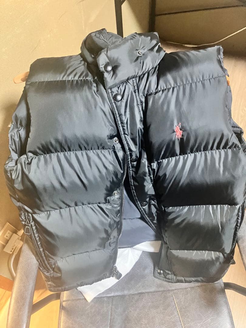 Polo by Ralph Lauren ブラック ダウンベスト S