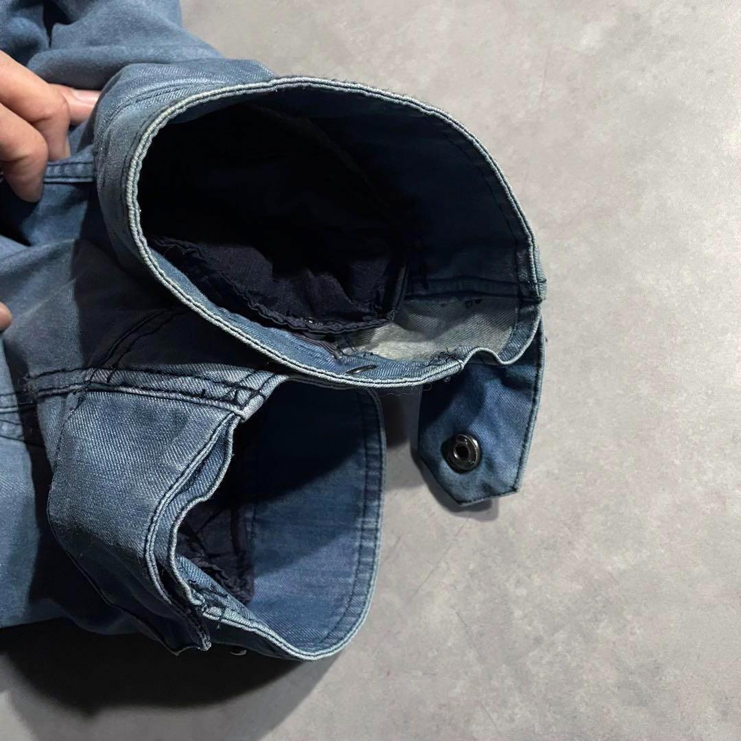ジャケット・アウター BUFFALO BOBS denim fur military down Y2K