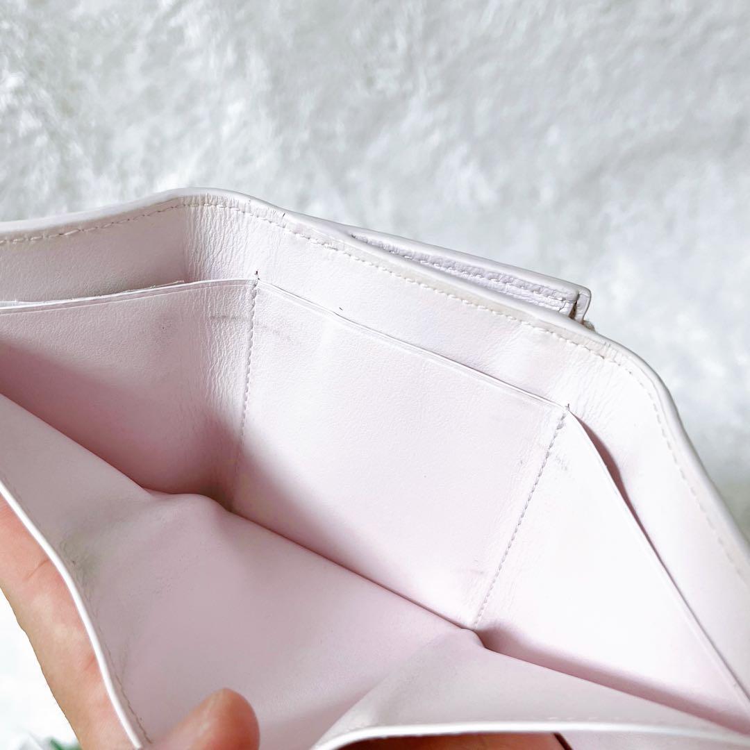 【定価7万】BOTTEGA ボッテガ コンパクトウォレット ライトピンク 春色