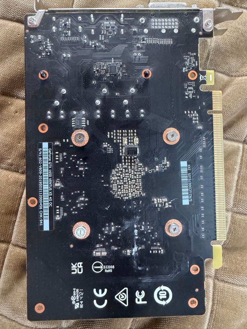 グラフィックボード・グラボ・ビデオカード Msi ventus GTX 1650