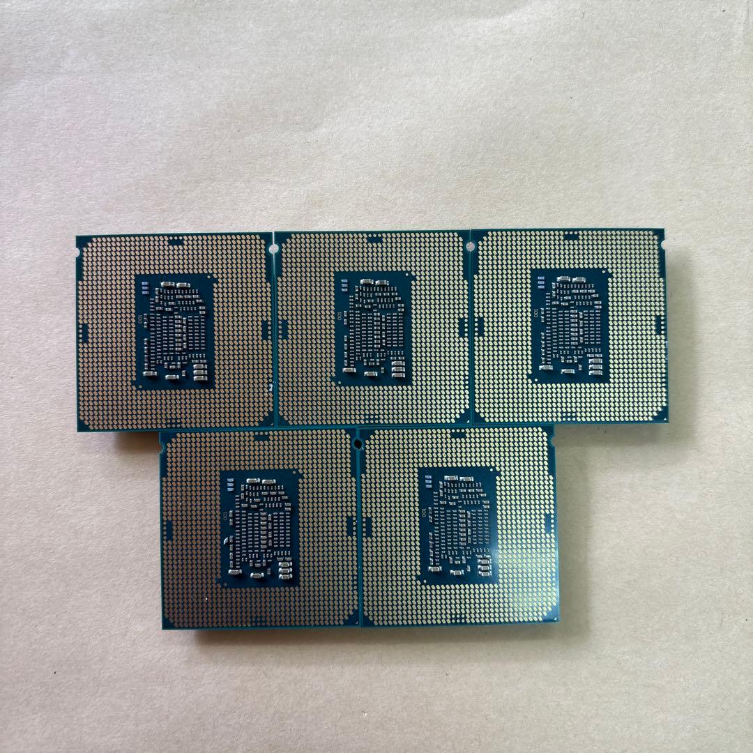 Intel Core i5-7400 CPU(5枚まとめ売り)