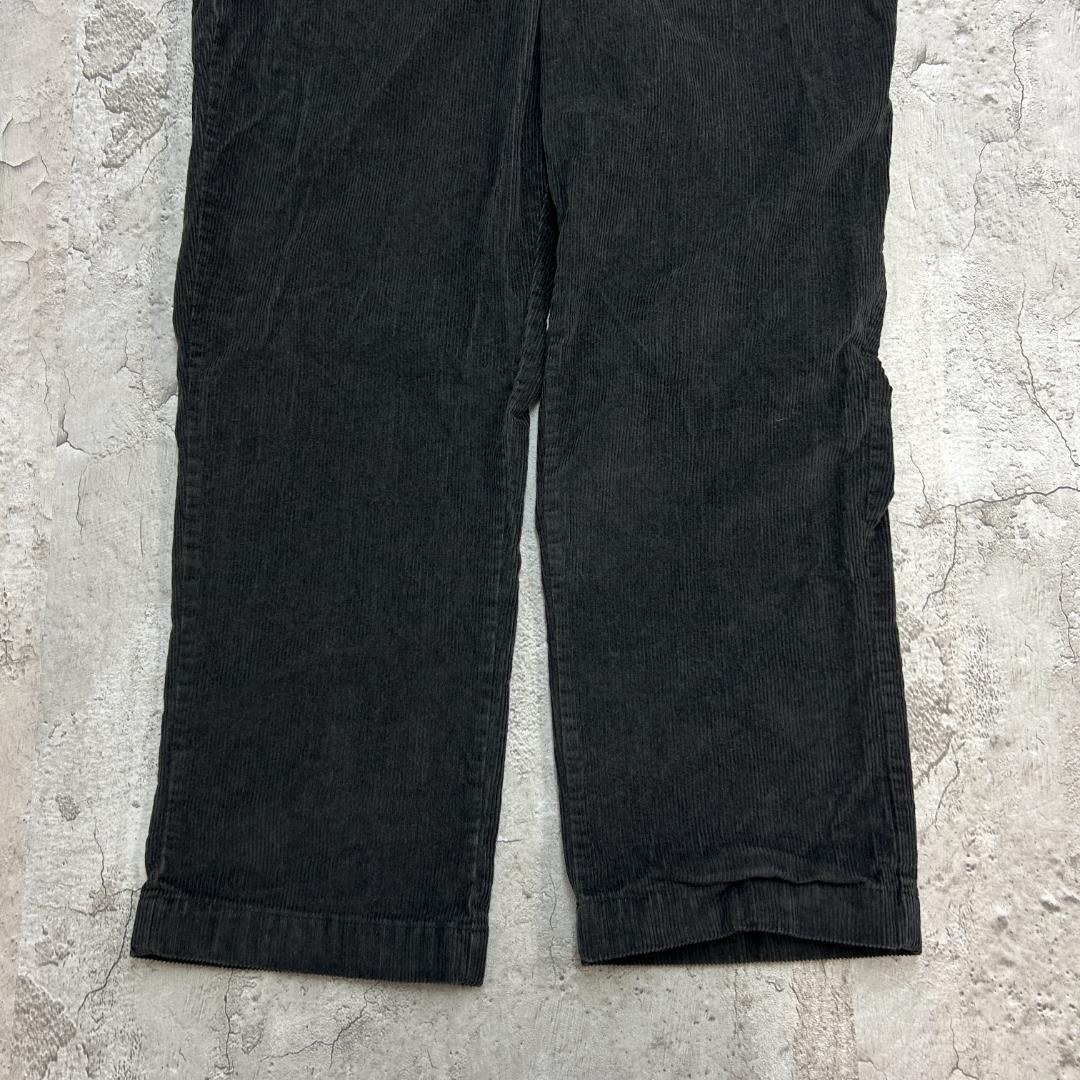 ぴ*な様 エルエルビーン　コーデュロイパンツ　ボトムス　古着　ブラック　黒　W3