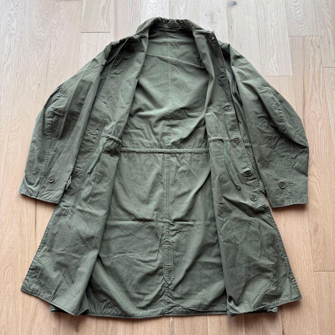 ノルウェー軍 フィールド コート ミリタリー ロングコート オリーブ