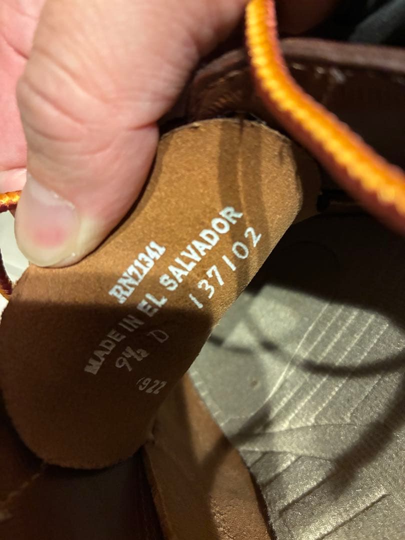 L.L.Bean メンズ ハンドソーン・モカシン　ブルーチャー・モック