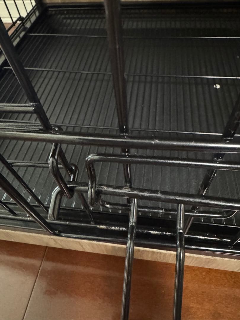 【美品】室内ペットゲージ本体・屋根付き