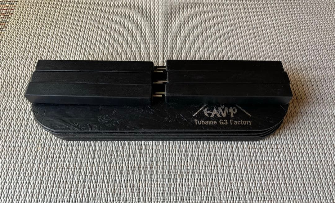 トキ出品　簡単ヘキサテーブル60ブラック塗装 EH60b