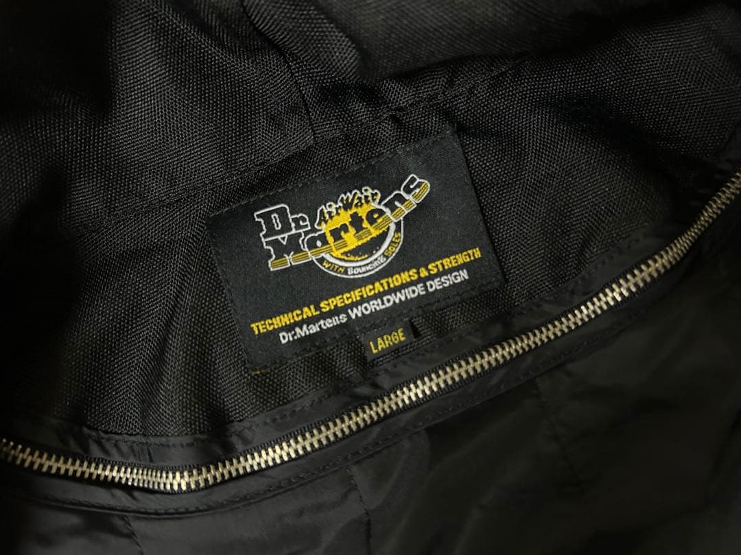 B302 ドクターマーチンDr.Martens DMQ-6010コート ブラック