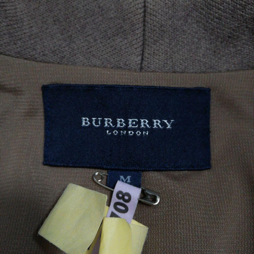 BURBERRY ハーフコート ベルト付き 春 秋 モカ レディース バーバリー