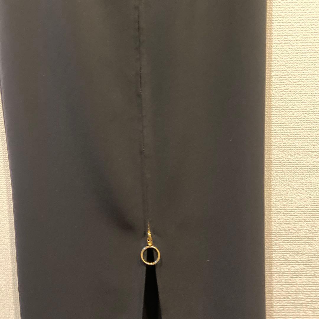 NOBLE ショルダーサロペットフープジップスカート