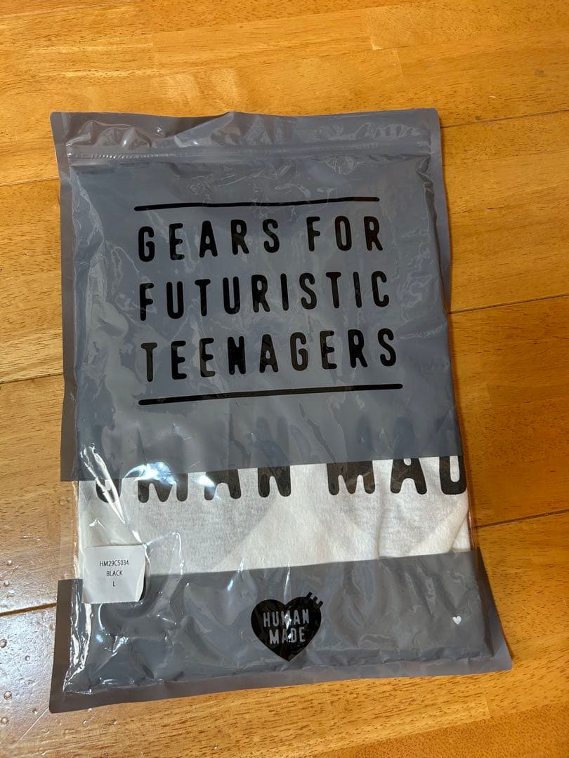 HUMAN MADE ハート柄 Tシャツ Lサイズ