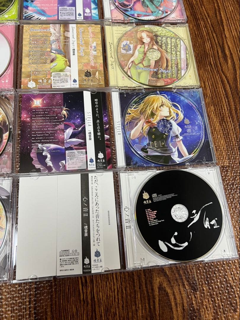 魂音泉 のみ 22枚 まとめ 東方project CD 帯有