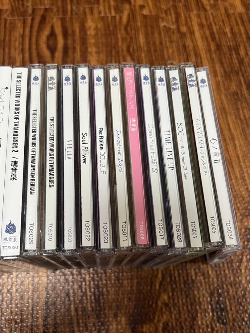 魂音泉 のみ 22枚 まとめ 東方project CD 帯有