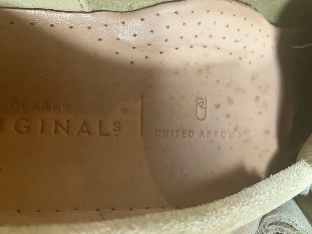 ユナイテッドアローズ別注 クラークス ワラビー モンク clarks