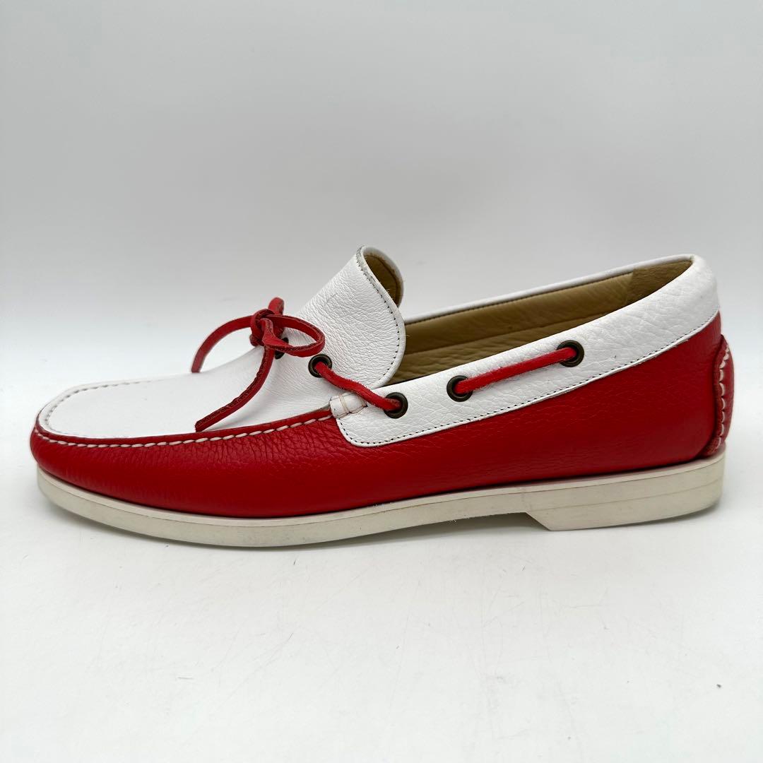 〈美品〉SUTOR MANTELLASSI 【26.5】デッキシューズ