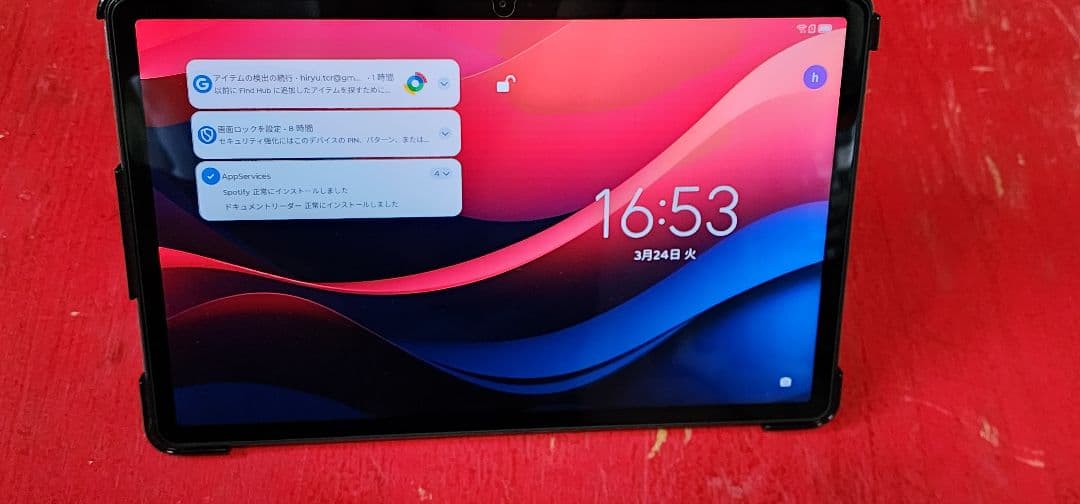 新品同様レノボタブレット　M11 TB330FU LTE対応