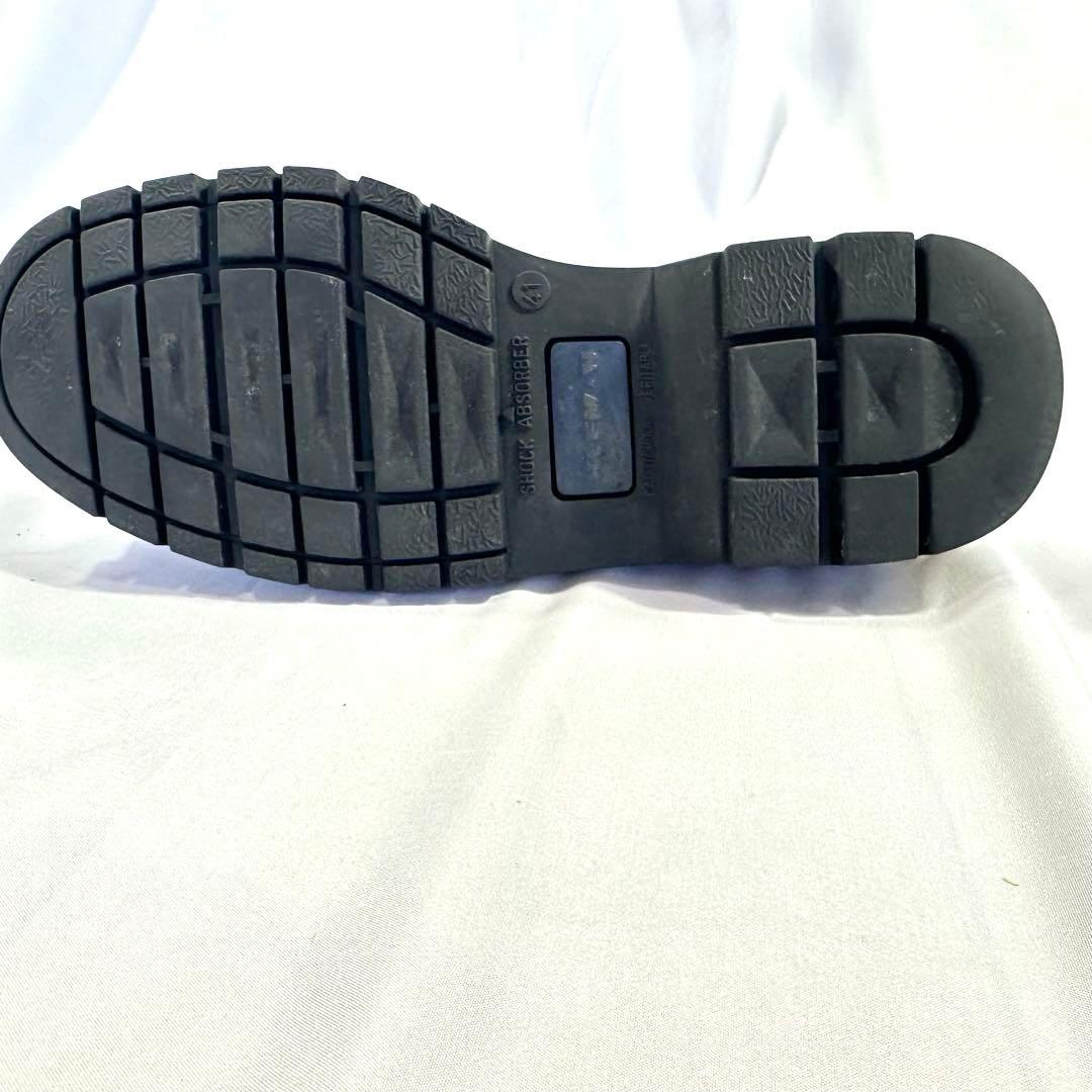 KLEMAN PADROR ブラックレザーモカシン サイズ41