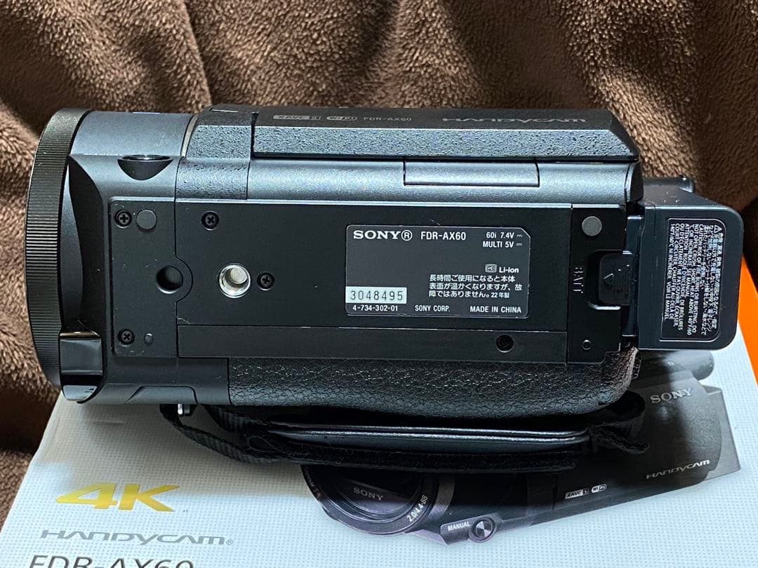 SONY 4K ハンディカム FDR-AX60