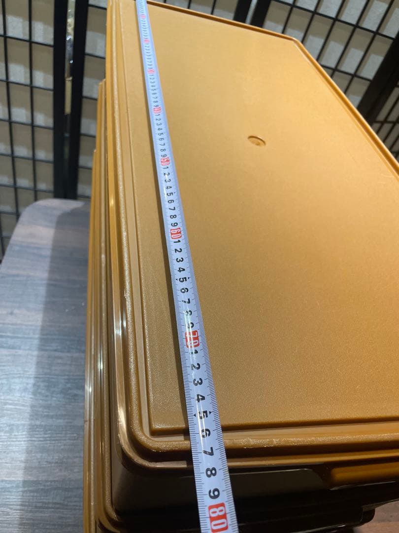 【中古品】タッパーウェア　ロングスーパーケース　3個セット