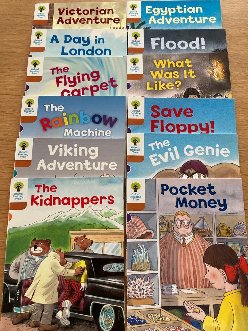 Oxford Reading Tree 絵本 英語 level 6,7,8,9