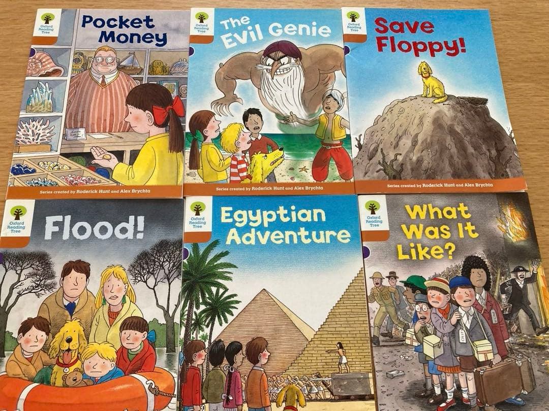 Oxford Reading Tree 絵本 英語 level 6,7,8,9