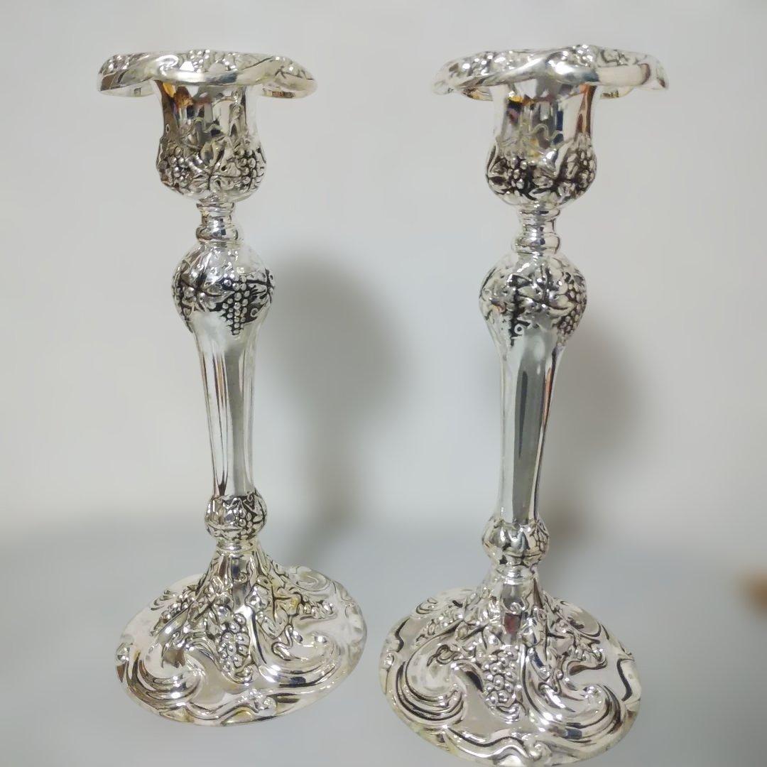 わ*こ様 godinger silver キャンドルスタンド 2個セット