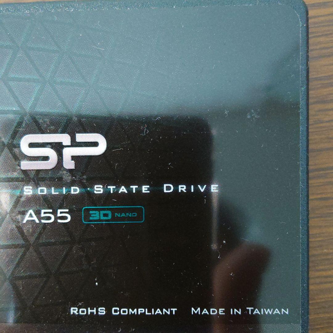 【使用少・健康100%】SP製 2TB SSD SATA A55