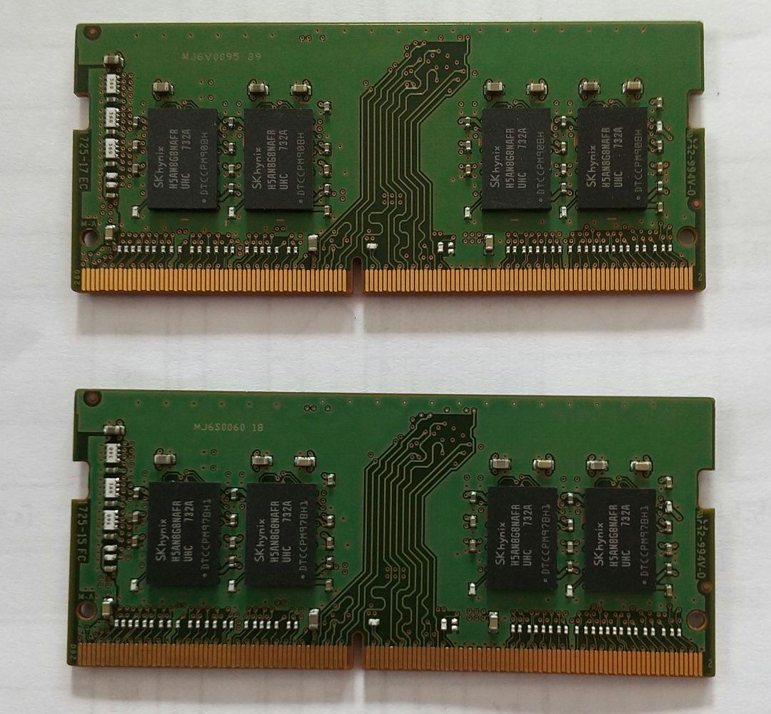 SK hynix 8GB DDR4 PC4-2400T メモリ