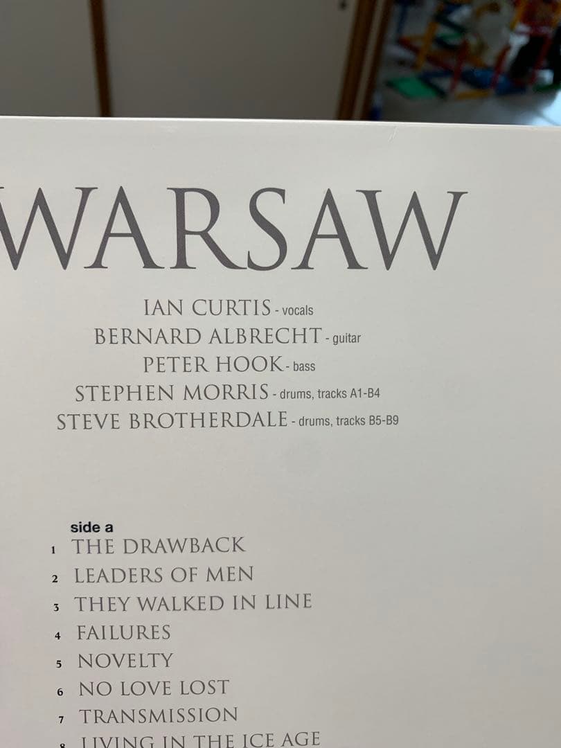 WARSAW 限定版 カラーレコード