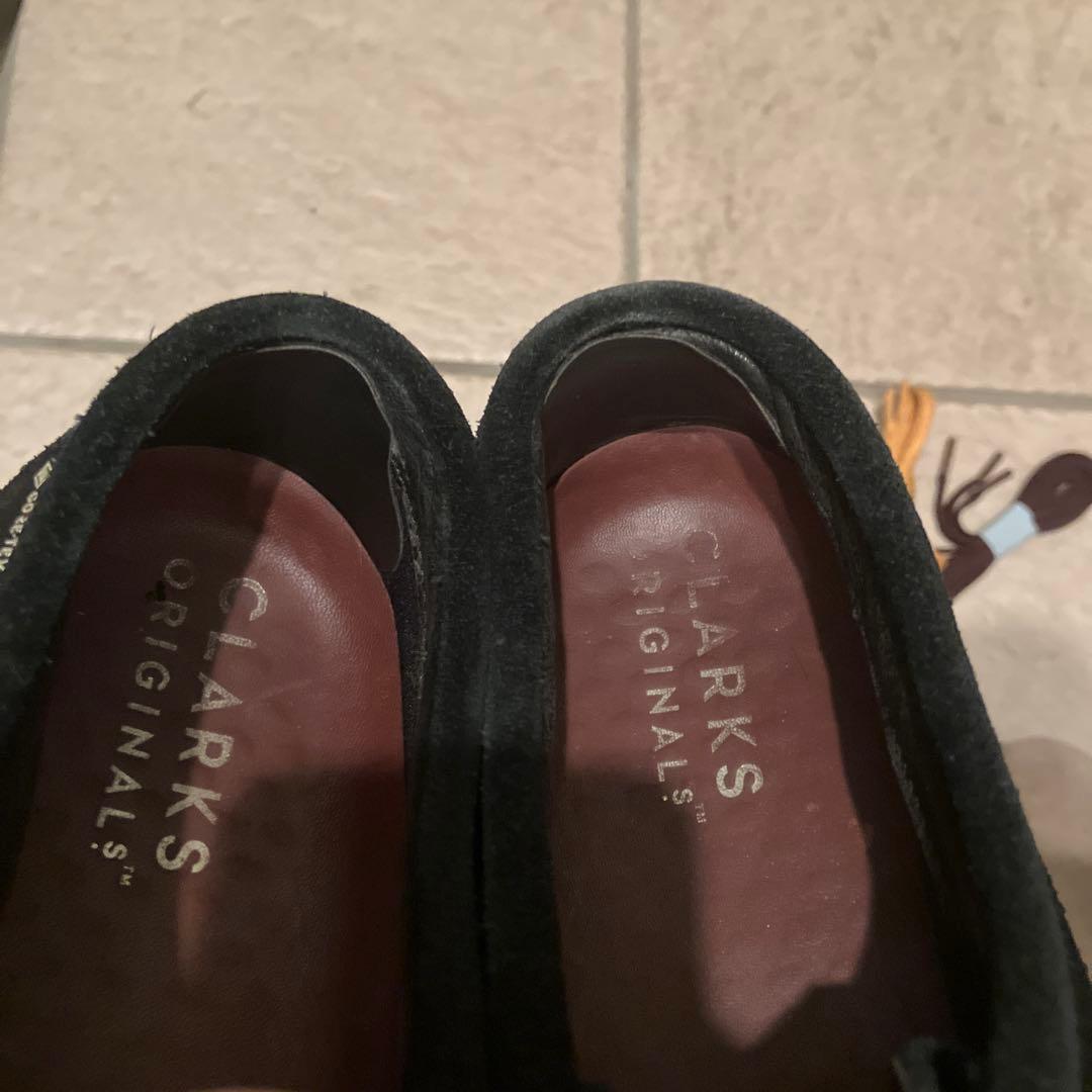Clarks Wallabee GORE-TEX UK7 おまけ付き ブラック