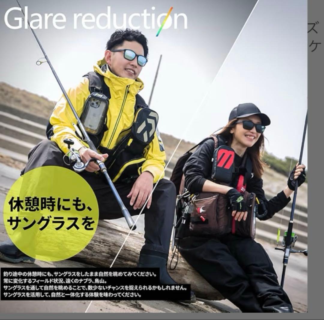 ゴメクサス J15 偏光サングラス CR-39光学レンズ スポーツサングラス 偏