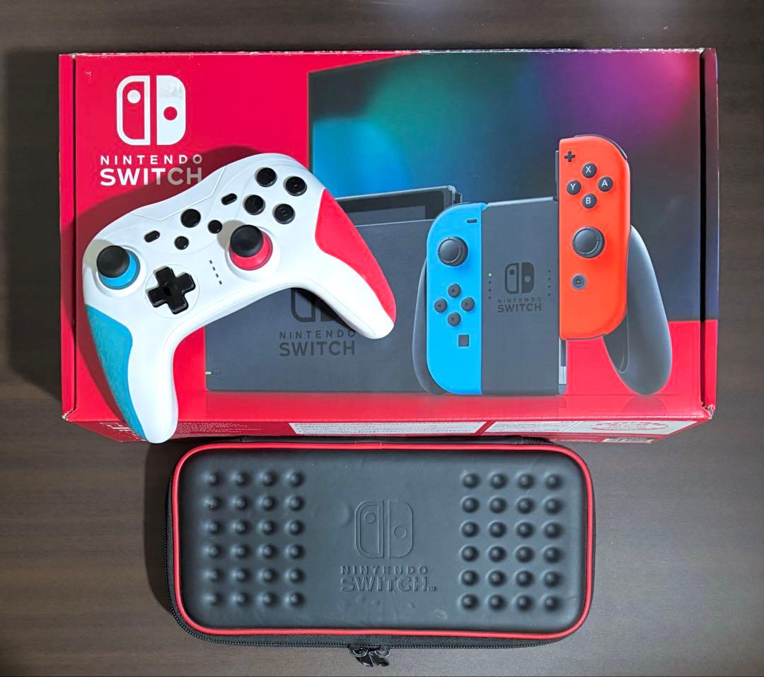 Nintendo Switch 本体＋付属品＋ケース＋ワイヤレスコントローラー