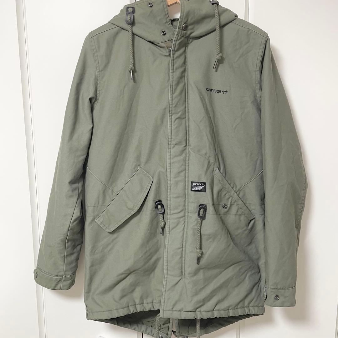 Carhartt Clash Parka ダック モッズコート カーキ S表記