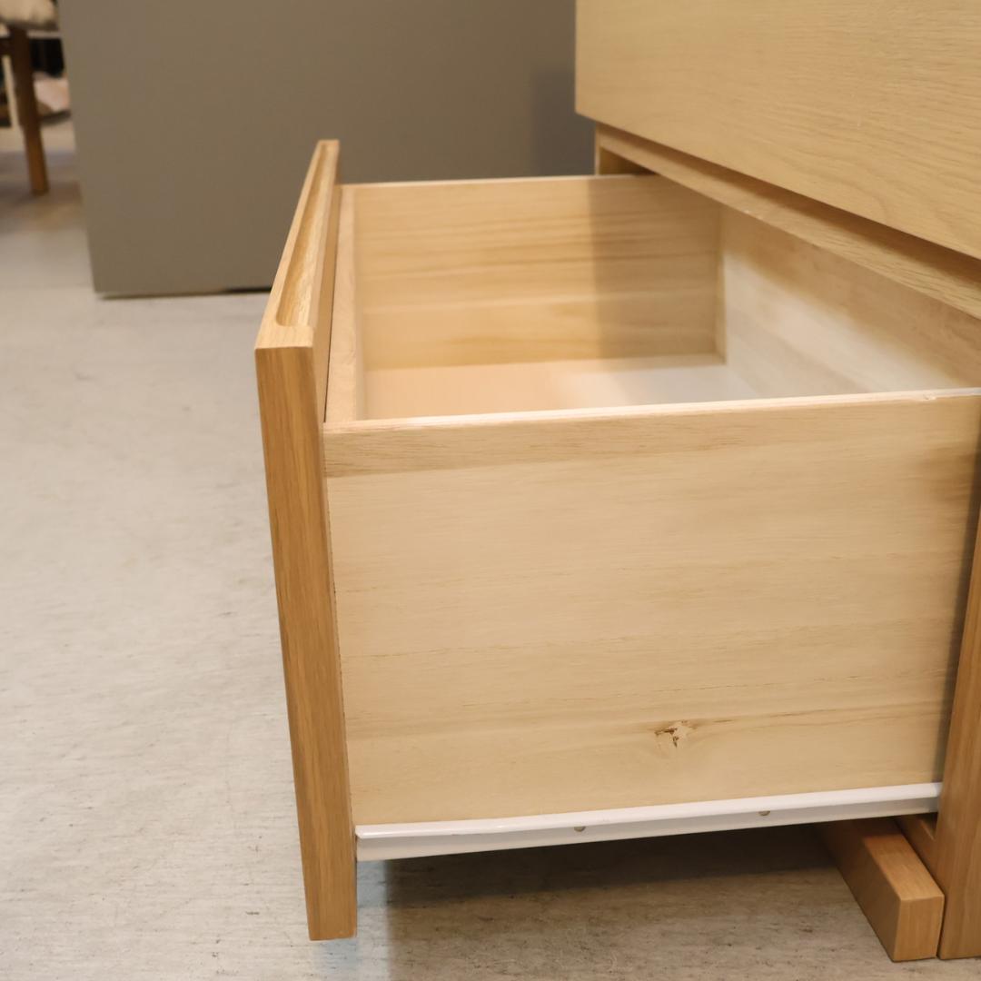 無印良品 MUJI オーク材 チェスト4段 北欧スタイル ナチュラルテイスト