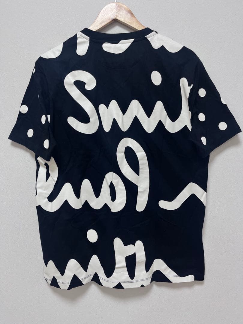 Paul Smith ポールスミス 現行 LOGO ＆ DOT プリントＴシャツ