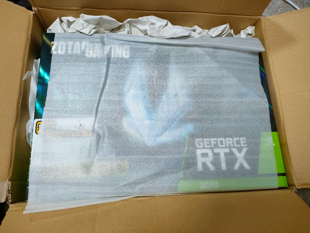 オ*ガ様 ZOTAC rtx3070 中古動作良好