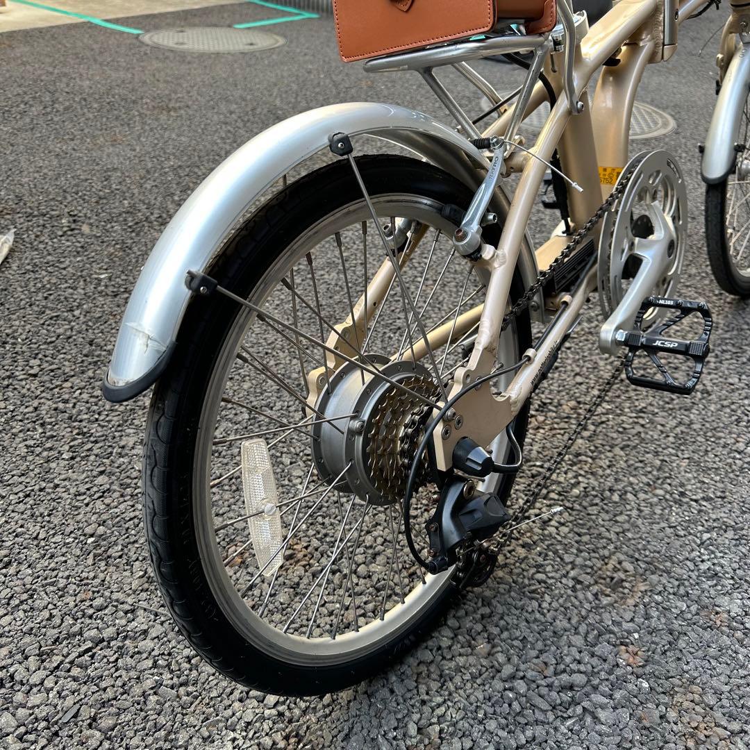 よっしー　デイトナDE01 電動自転車 シャンパンゴールド 20インチ