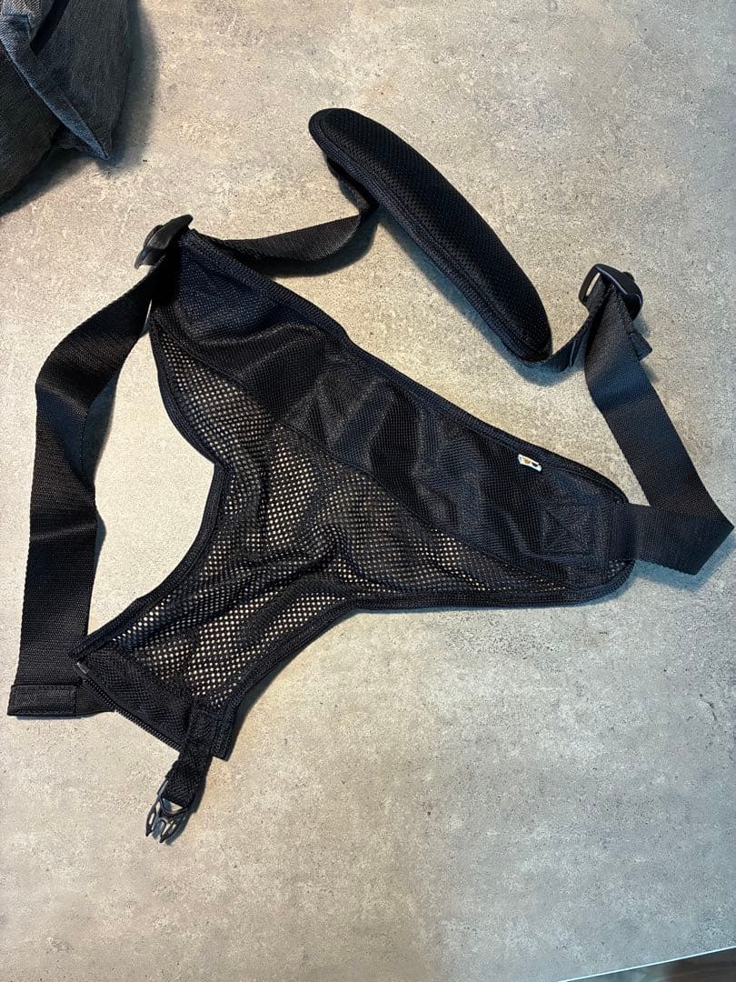 ポルバンアドバンス ヒップシート グレー　シングルショルダー付き