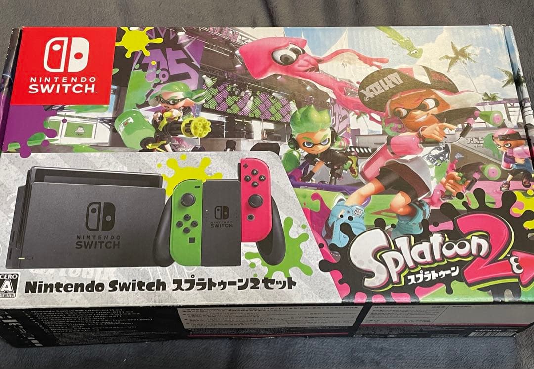 Nintendo Switch 任天堂 スプラトゥーン2 プロコン 純正品