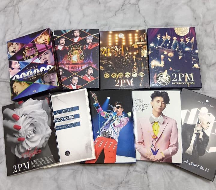 ２日間限定出品 2PM★WOO YOUNG★ DVD 9点まとめ売り