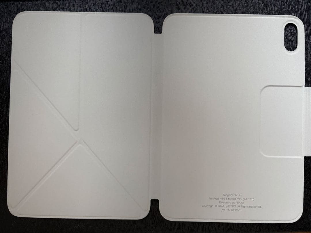 ipad mini A17pro 128GB スターライト 本体 pitaka