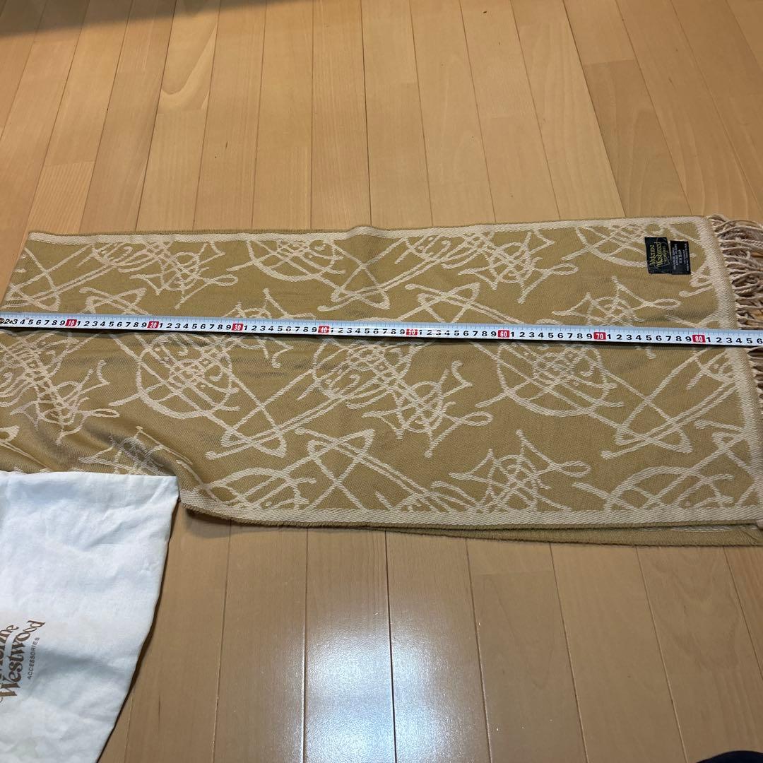 最終値下げ！Vivienne Westwood マフラー　リバーシブルイタリア製