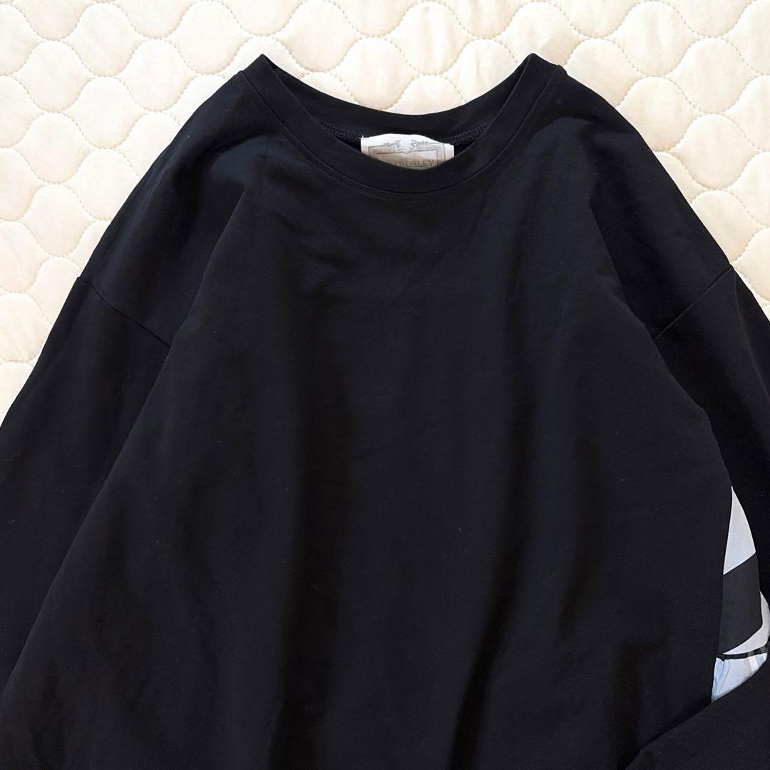 【極美品】BEARDSLEY✴︎タフタビッグチェックワンピース　ブラック