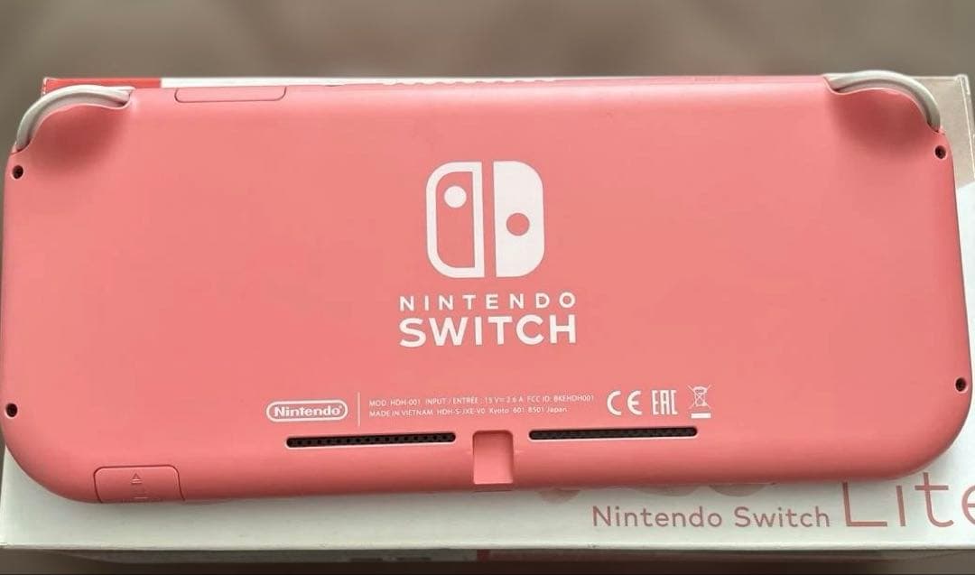 Nintendo Switch Lite コーラル　外箱・充電器付き