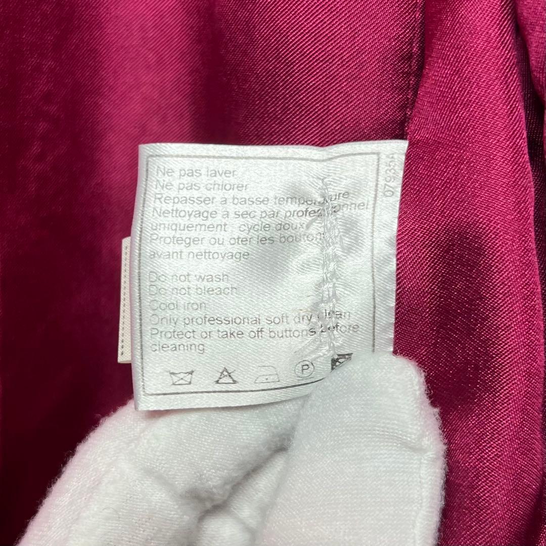 ココマーク✨ CHANEL シャネル ツイードシングルジャケット 4B 98A
